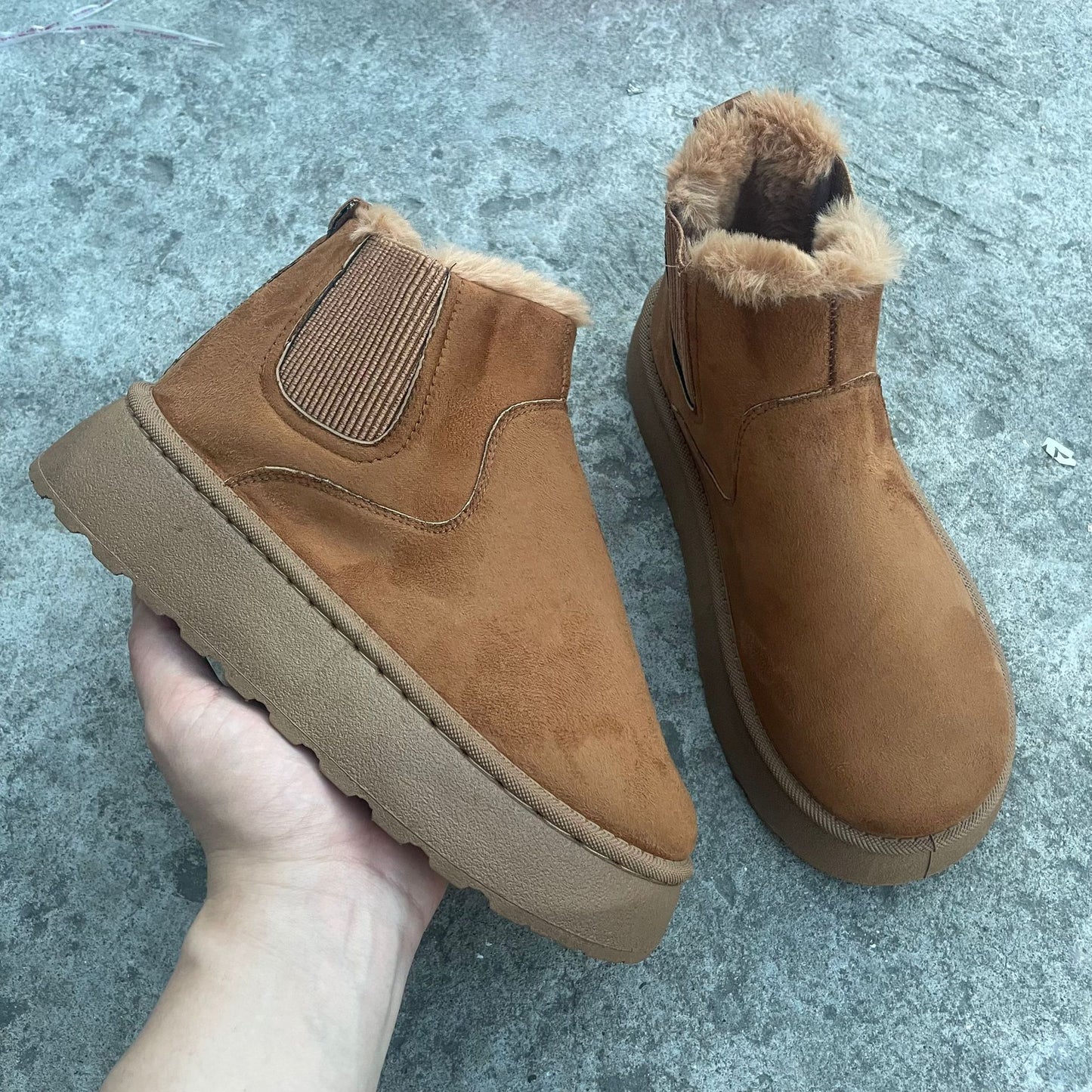 Thick Soled Warm Winter Boots