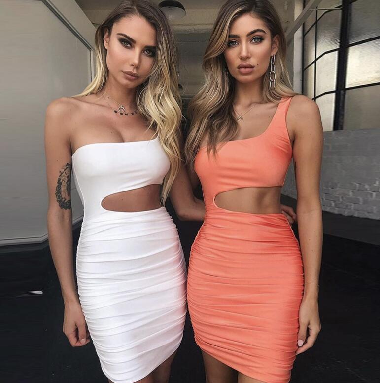 Metropolitan asymmetrical dress