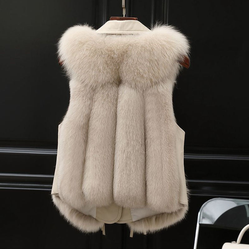 Glam fur vest