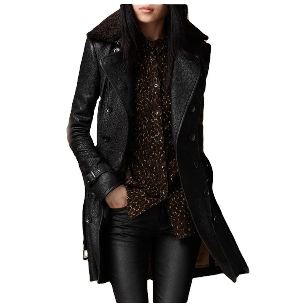 VALENTINA | Faux Leather Jacket