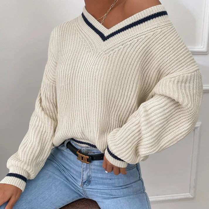 Alice Striped Sweater - Soft and Comfortable