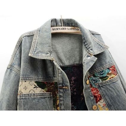 Short jacket in top style