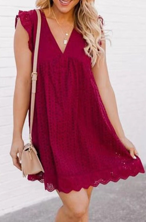 Lace summer dress