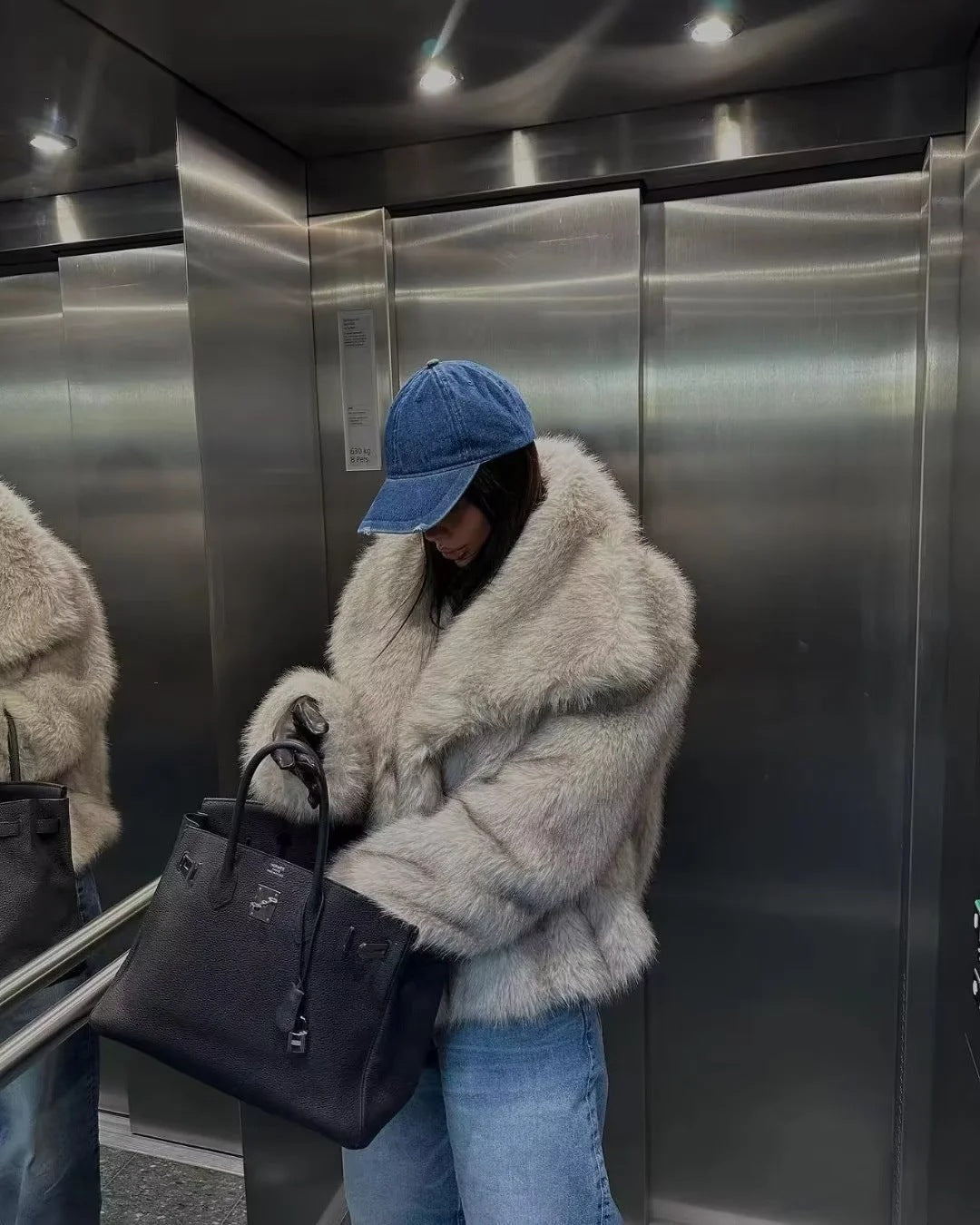 Mia|Luxury Fur Jacket
