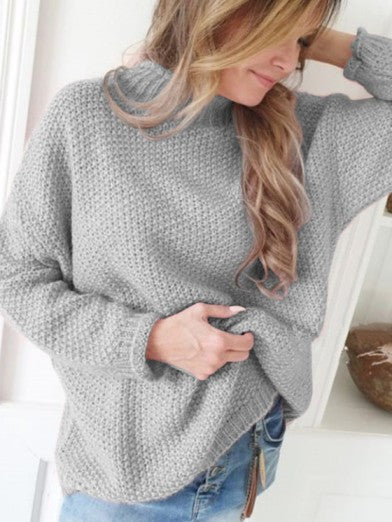 Comfort and Elegance Turtleneck Bouclé Sweater – Chic Style and Optimal Warmth for You