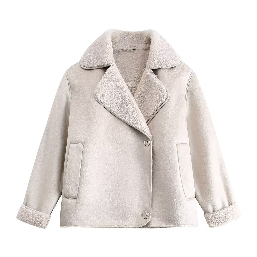 LEYNA - Chic Lined Jacket Fall/Winter