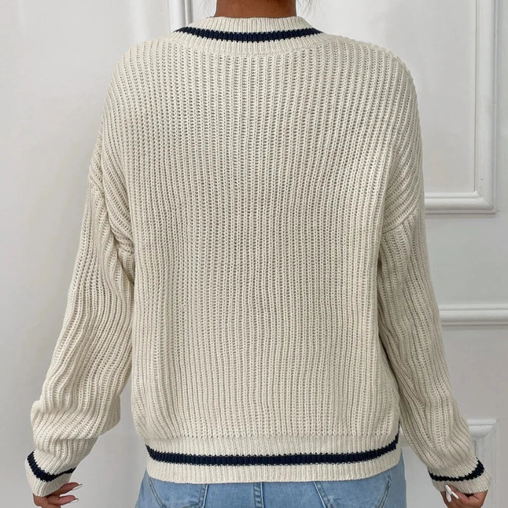 Alice Striped Sweater - Soft and Comfortable