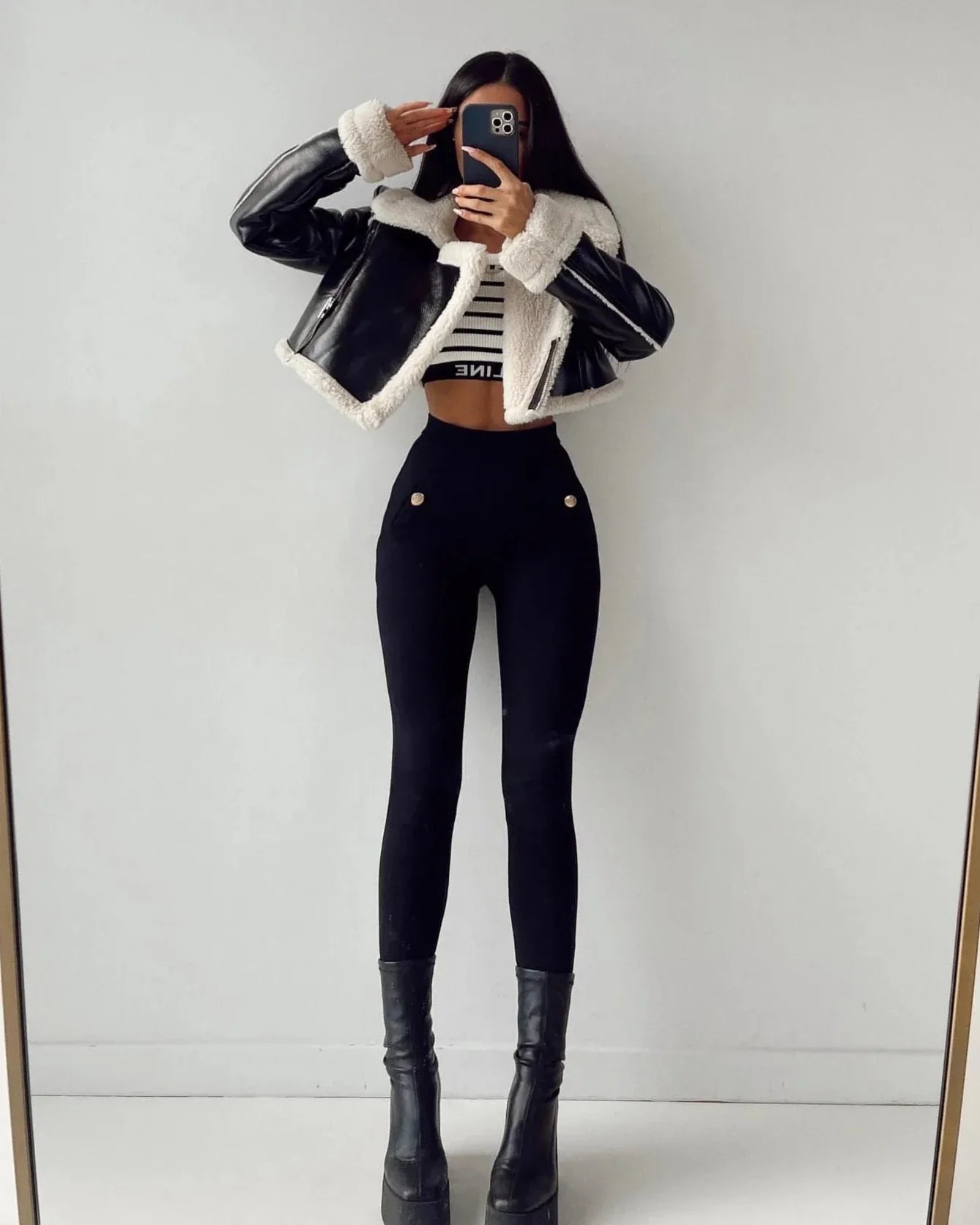 LUNA - The Elegance Shearling Jacket