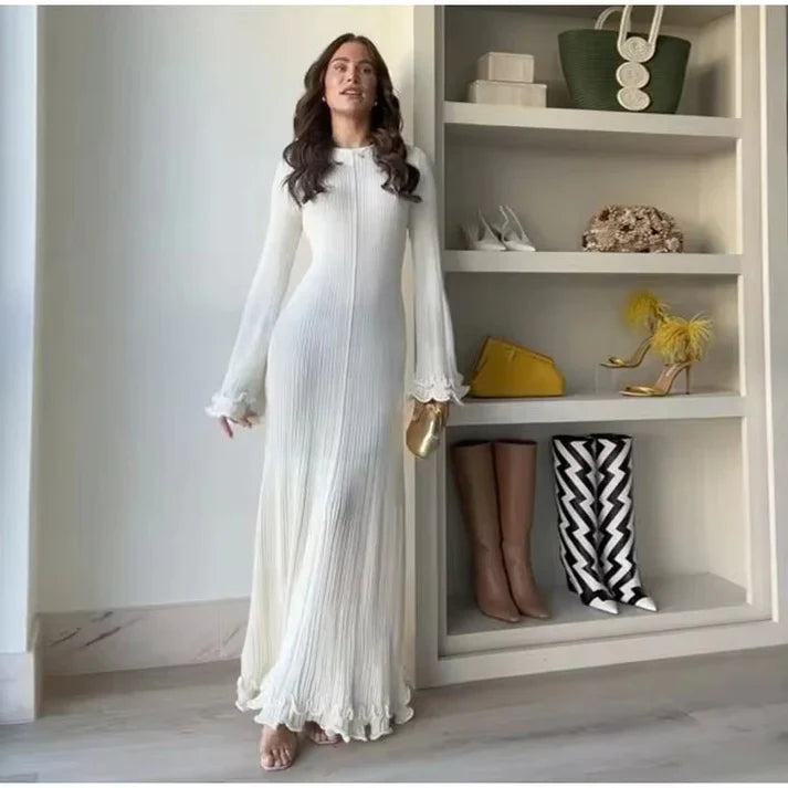 Grace - Long Sleeve Maxi Dress