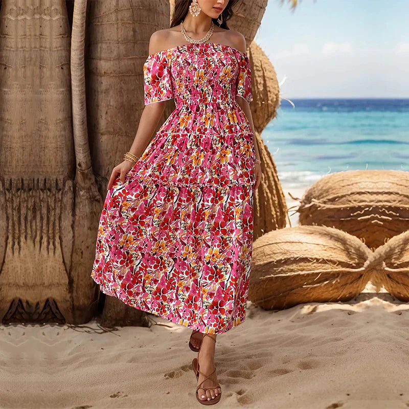 Stylishly Off Shoulder Party Dress
