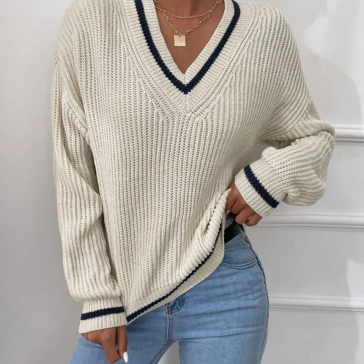 Alice Striped Sweater - Soft and Comfortable