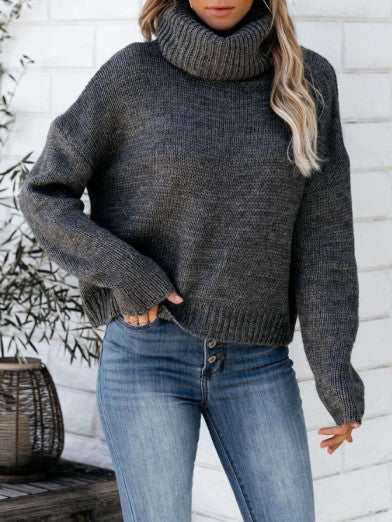 Oversized Turtleneck Sweater – Elegance and Everyday Comfort