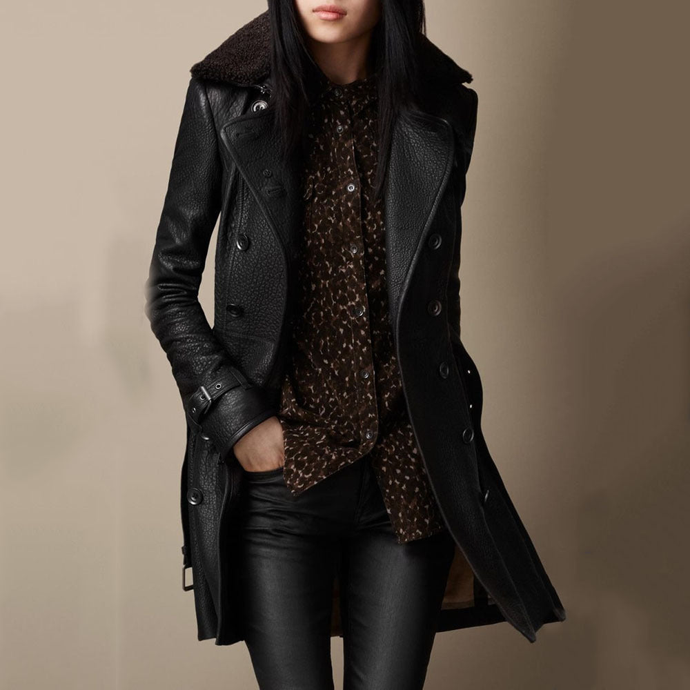 VALENTINA | Faux Leather Jacket