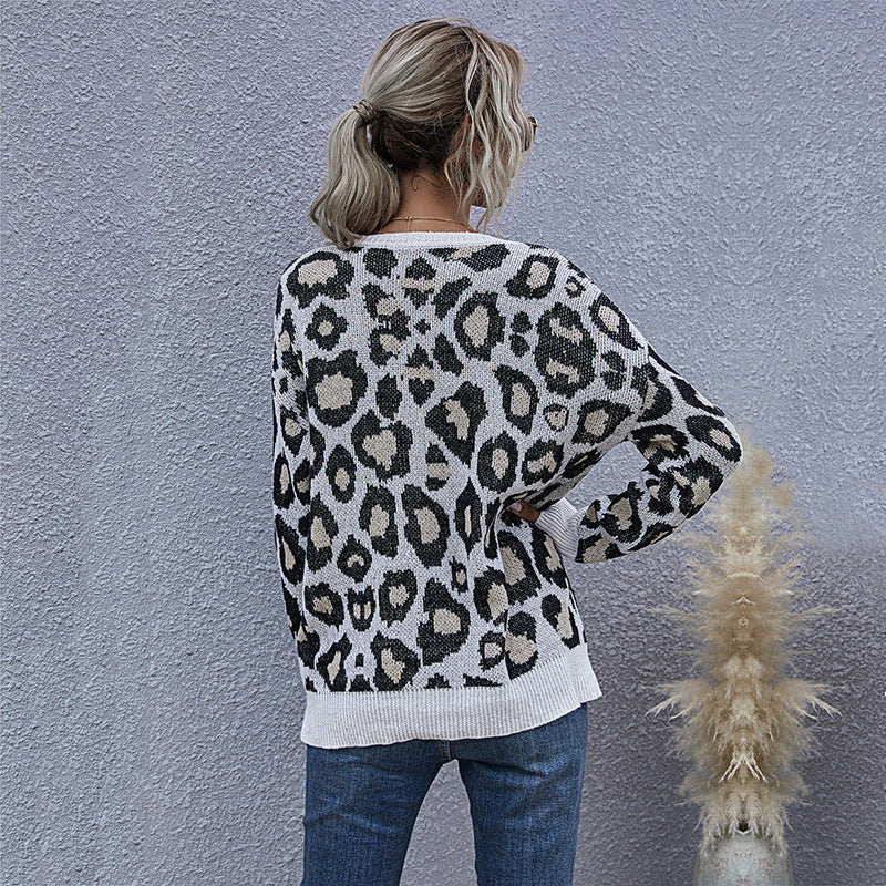 MIA | Chic Leopard Knitted Sweater
