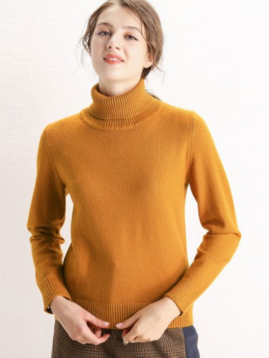 Turtleneck Sweater with Basic Knit – Guaranteed Warmth and Style