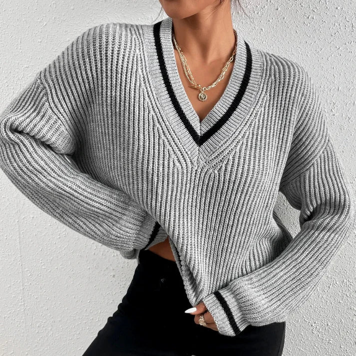 Alice Striped Sweater - Soft and Comfortable