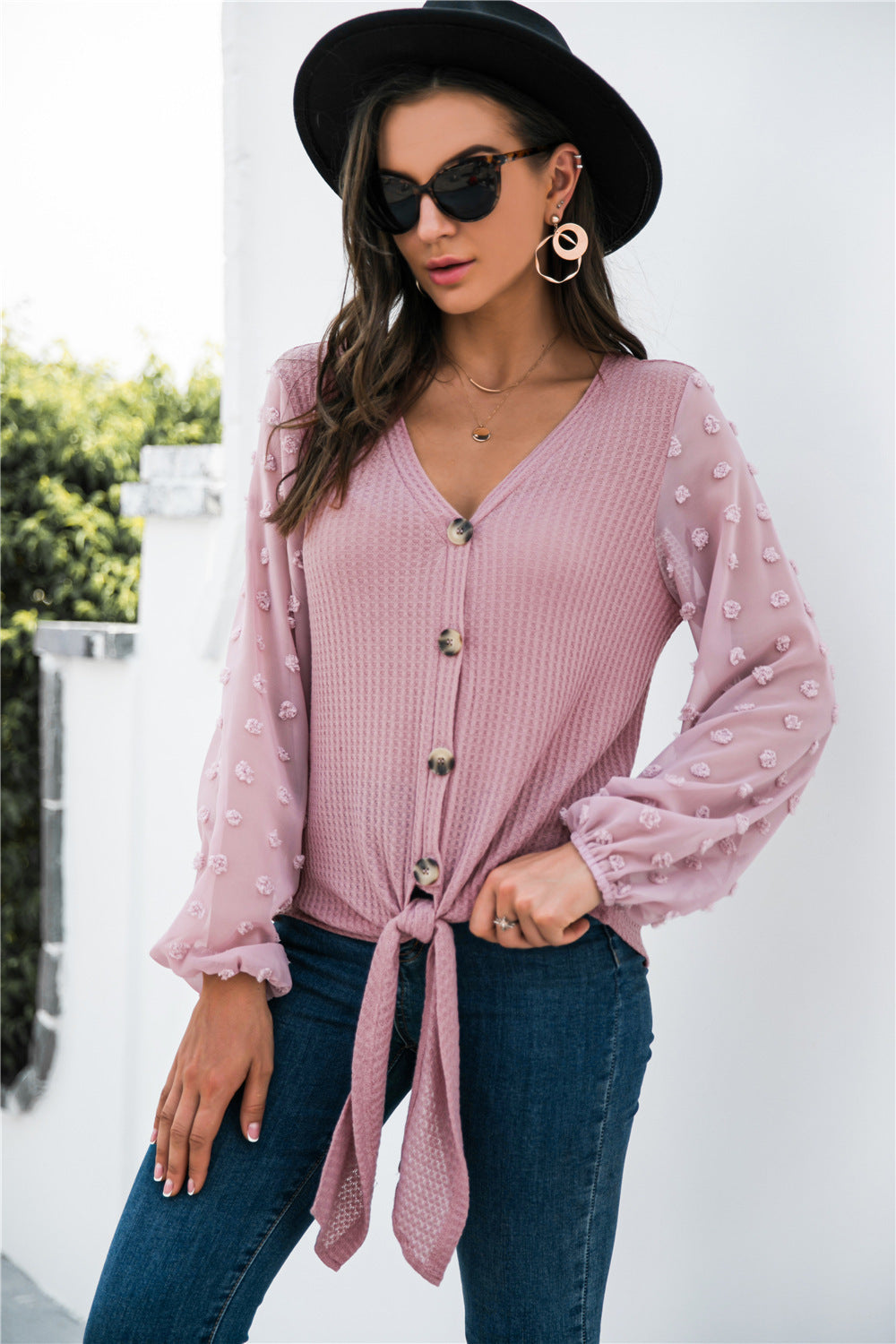 Stylishly Knitted Sweater Distinguished Outings
