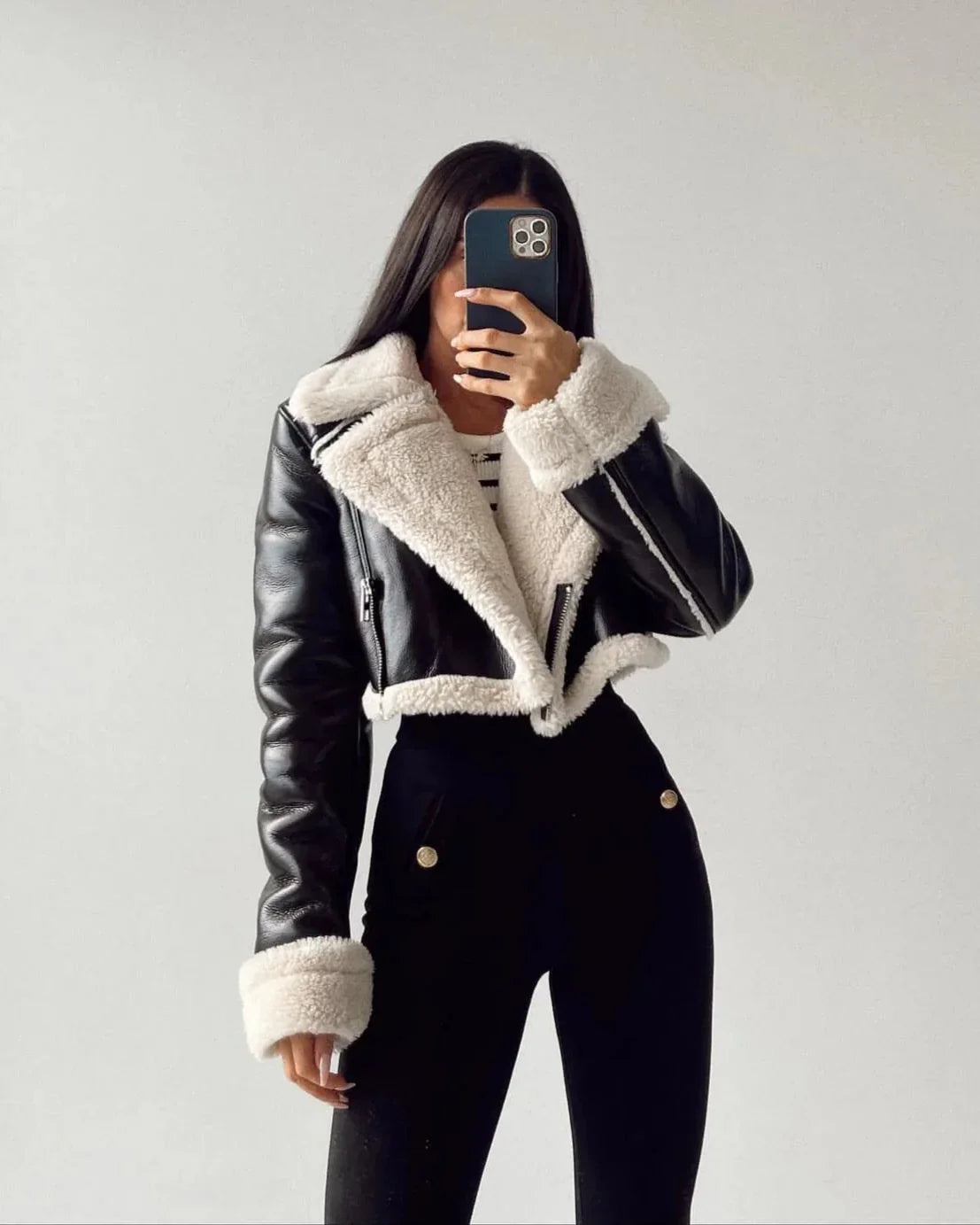 LUNA - The Elegance Shearling Jacket