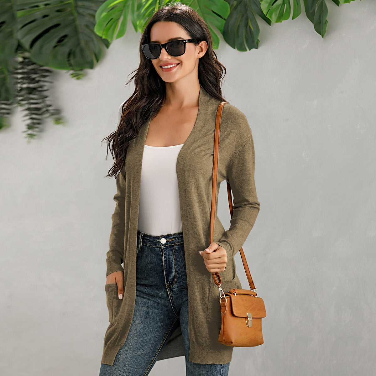 Seraphine® | Long sleeve knitted cardigan - comfort and refined elegance