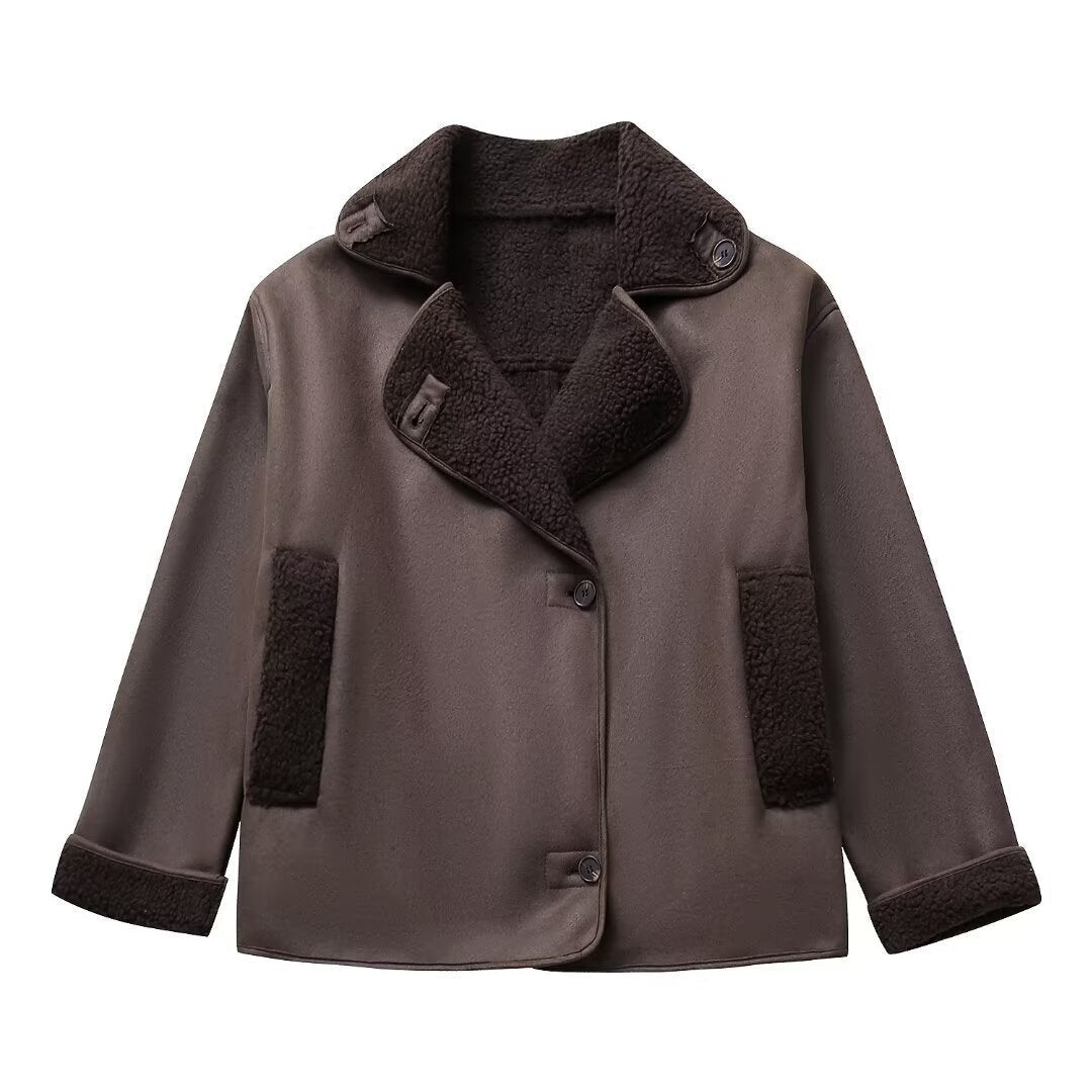 LEYNA - Chic Lined Jacket Fall/Winter