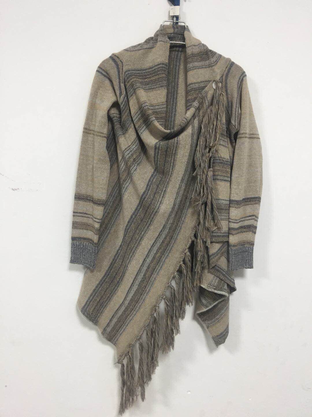 TESSA | Sweater Coat Stripes