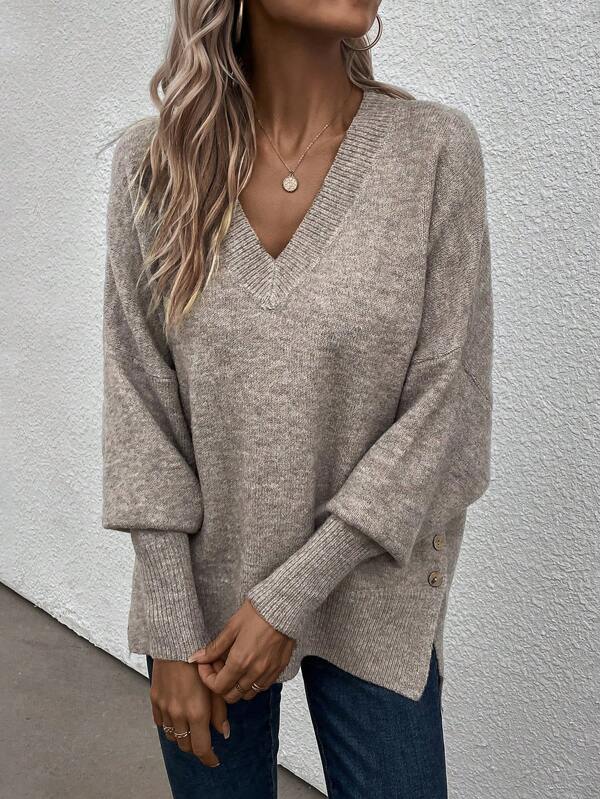 Gray Monochrome Longsleeve Sweater