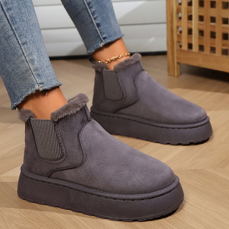 Thick Soled Warm Winter Boots