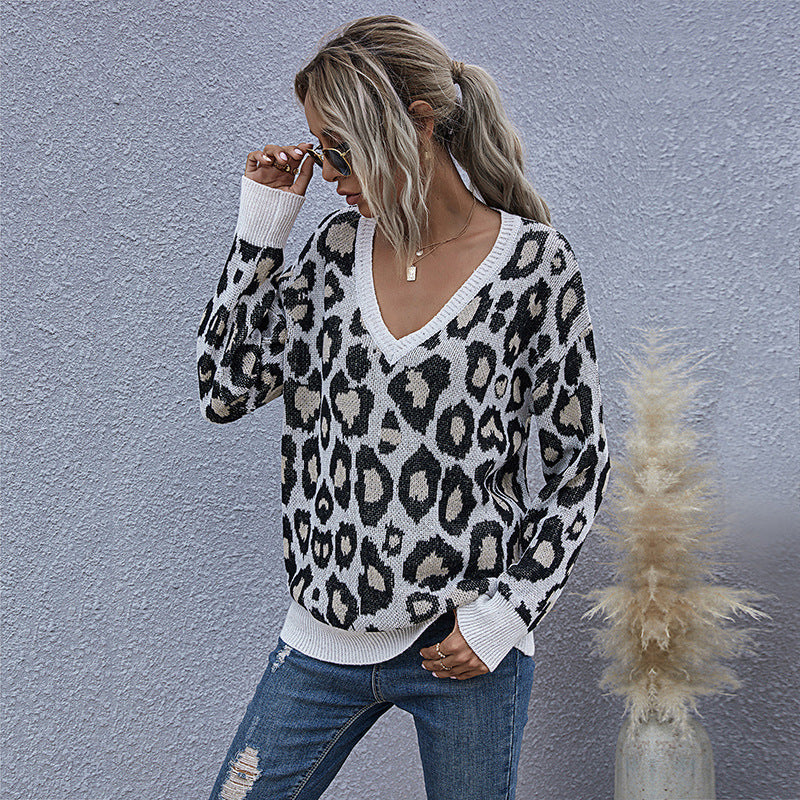 MIA | Chic Leopard Knitted Sweater