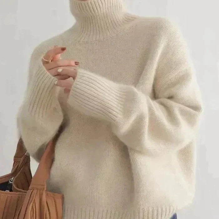 Stylish turtleneck sweater