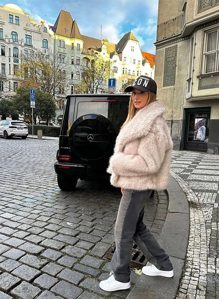Mia|Luxury Fur Jacket