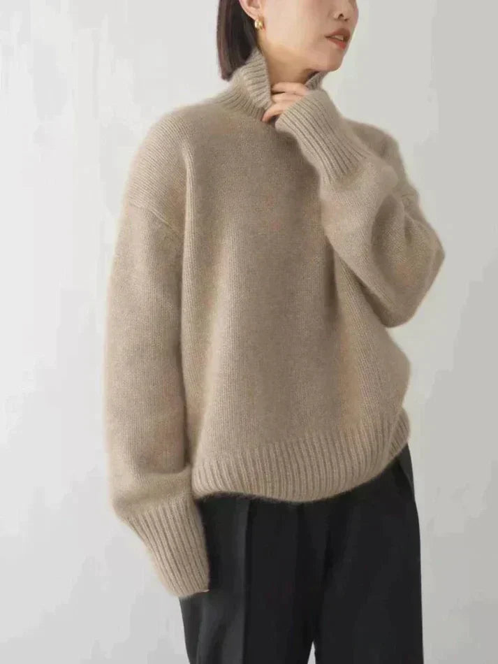 Stylish turtleneck sweater
