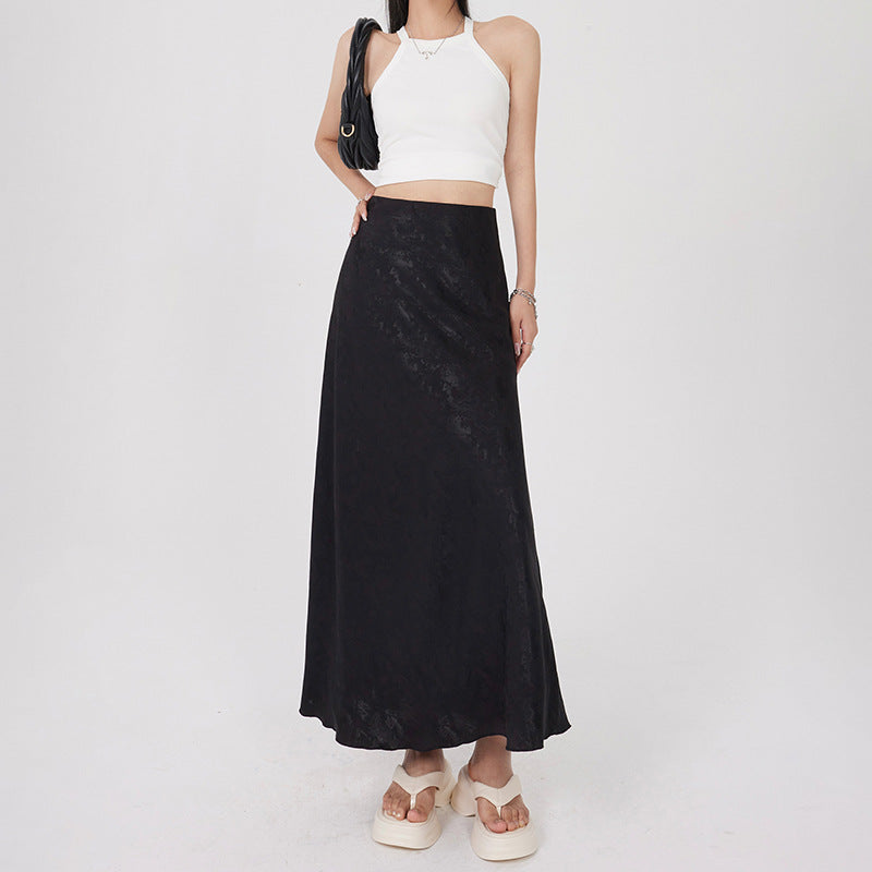 Floral Print A-Line Summer Skirt