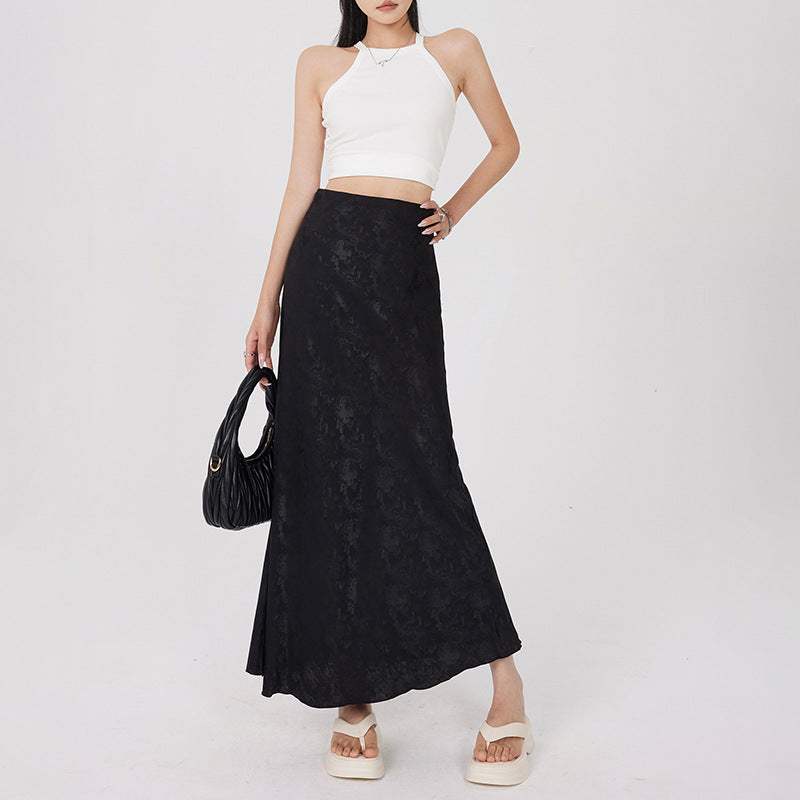 Floral Print A-Line Summer Skirt