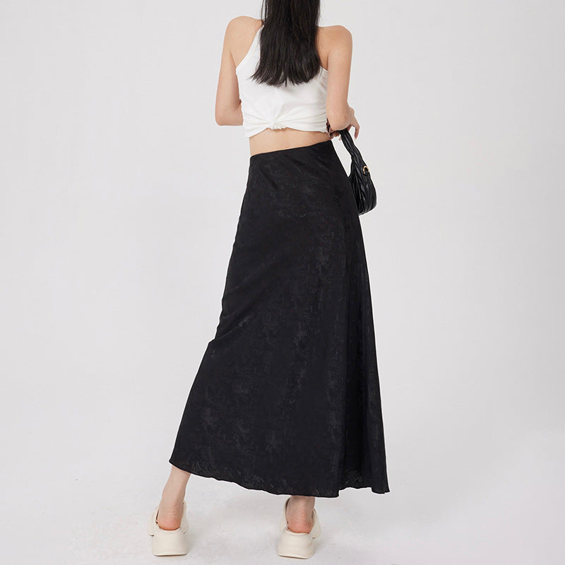 Floral Print A-Line Summer Skirt