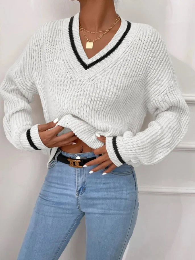 Alice Striped Sweater - Soft and Comfortable