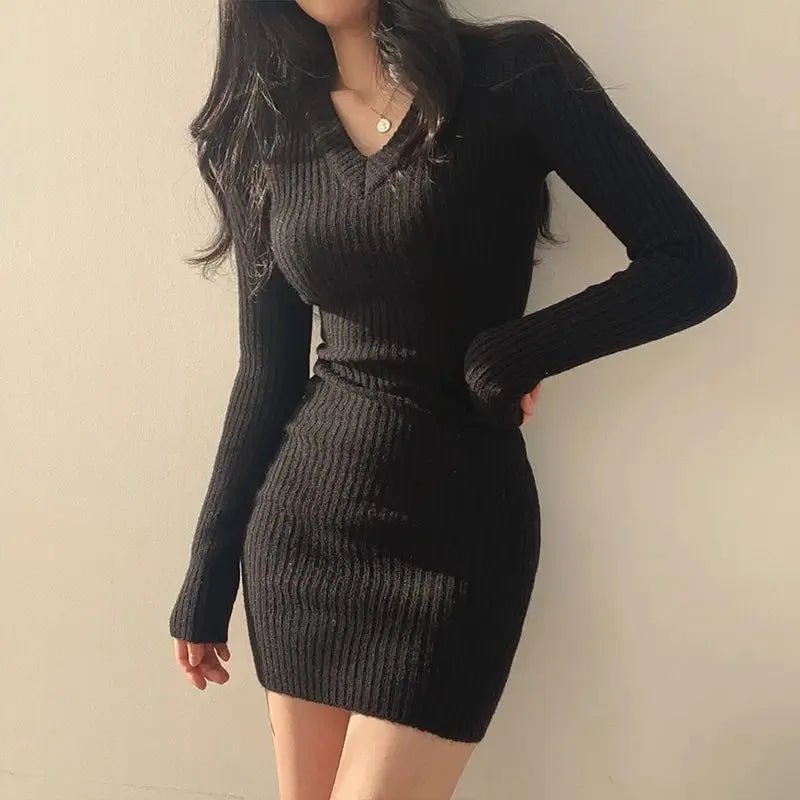 Bodycon winter dress