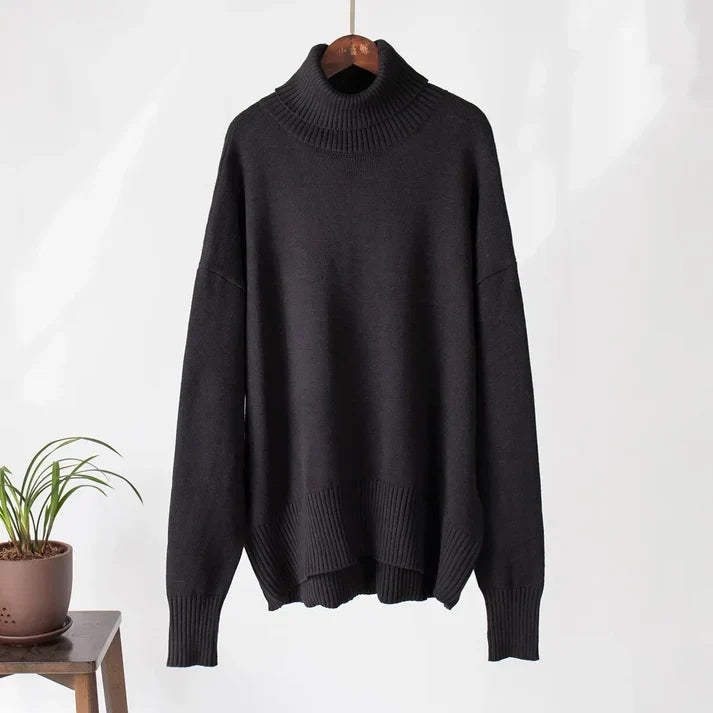 Stylishly Cashmere High Neck Sweater