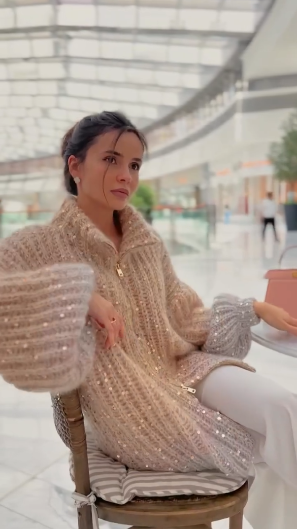 ModenGlanz- Luxe Glitter Strickpullover