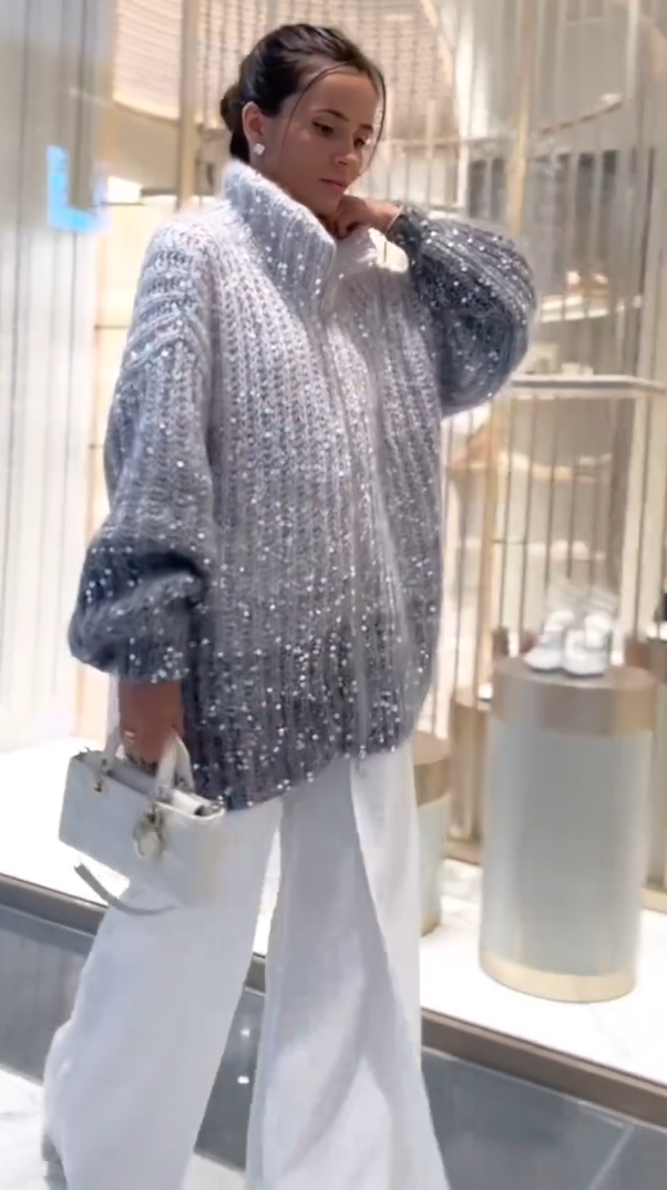 ModenGlanz- Luxe Glitter Strickpullover