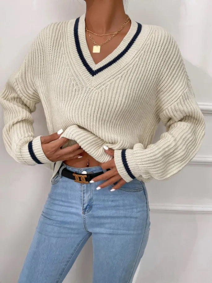 Alice Striped Sweater - Soft and Comfortable
