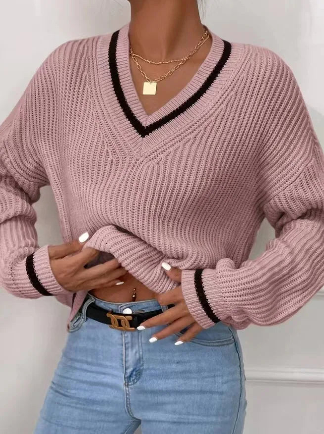 Alice Striped Sweater - Soft and Comfortable