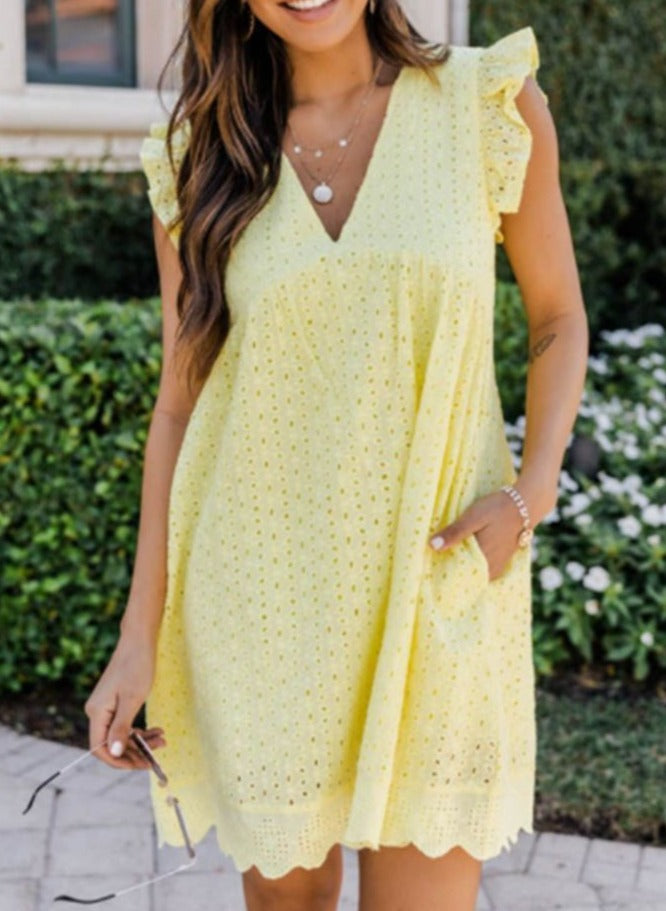 Lace summer dress
