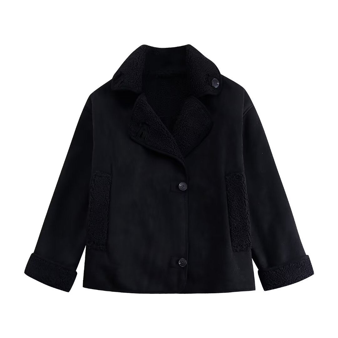 LEYNA - Chic Lined Jacket Fall/Winter