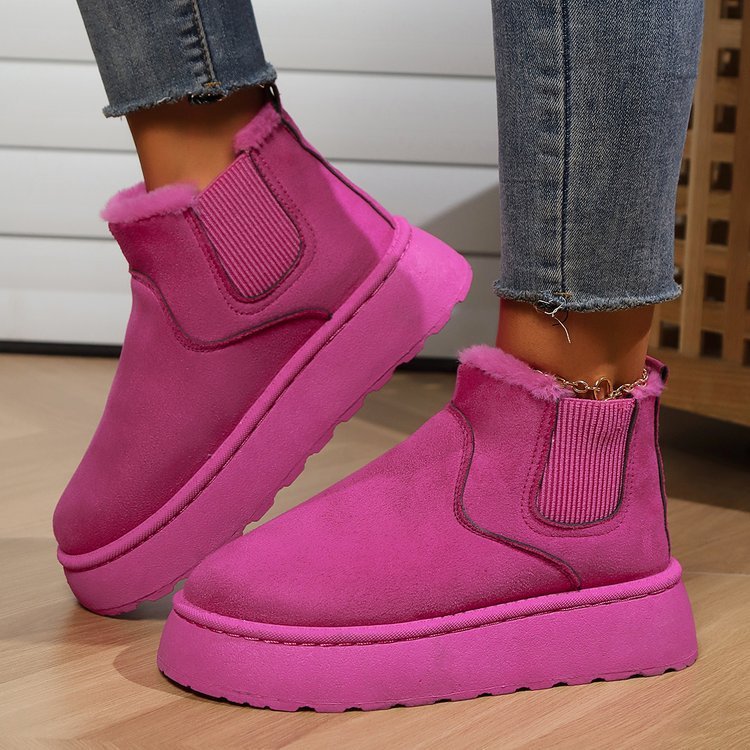 Thick Soled Warm Winter Boots