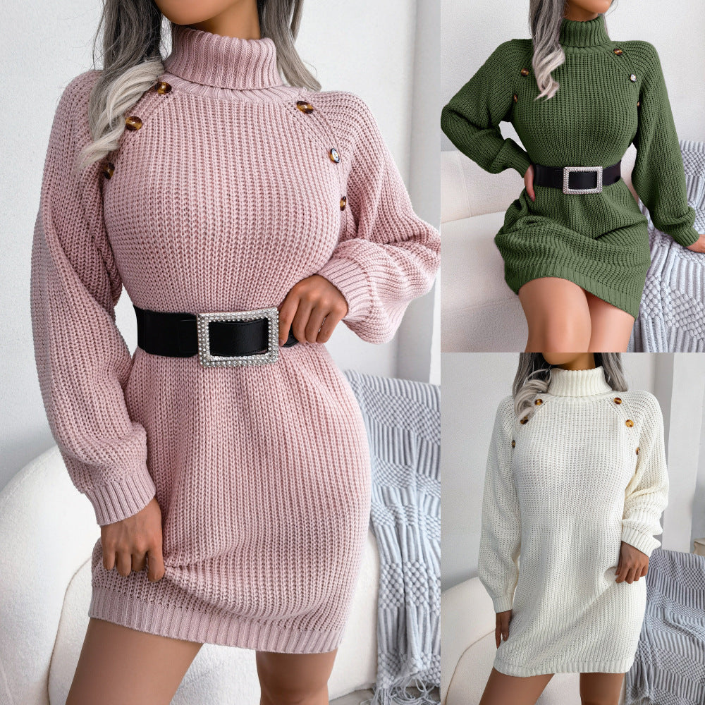 SOFIA - The Statement Twisted Sweater Dress