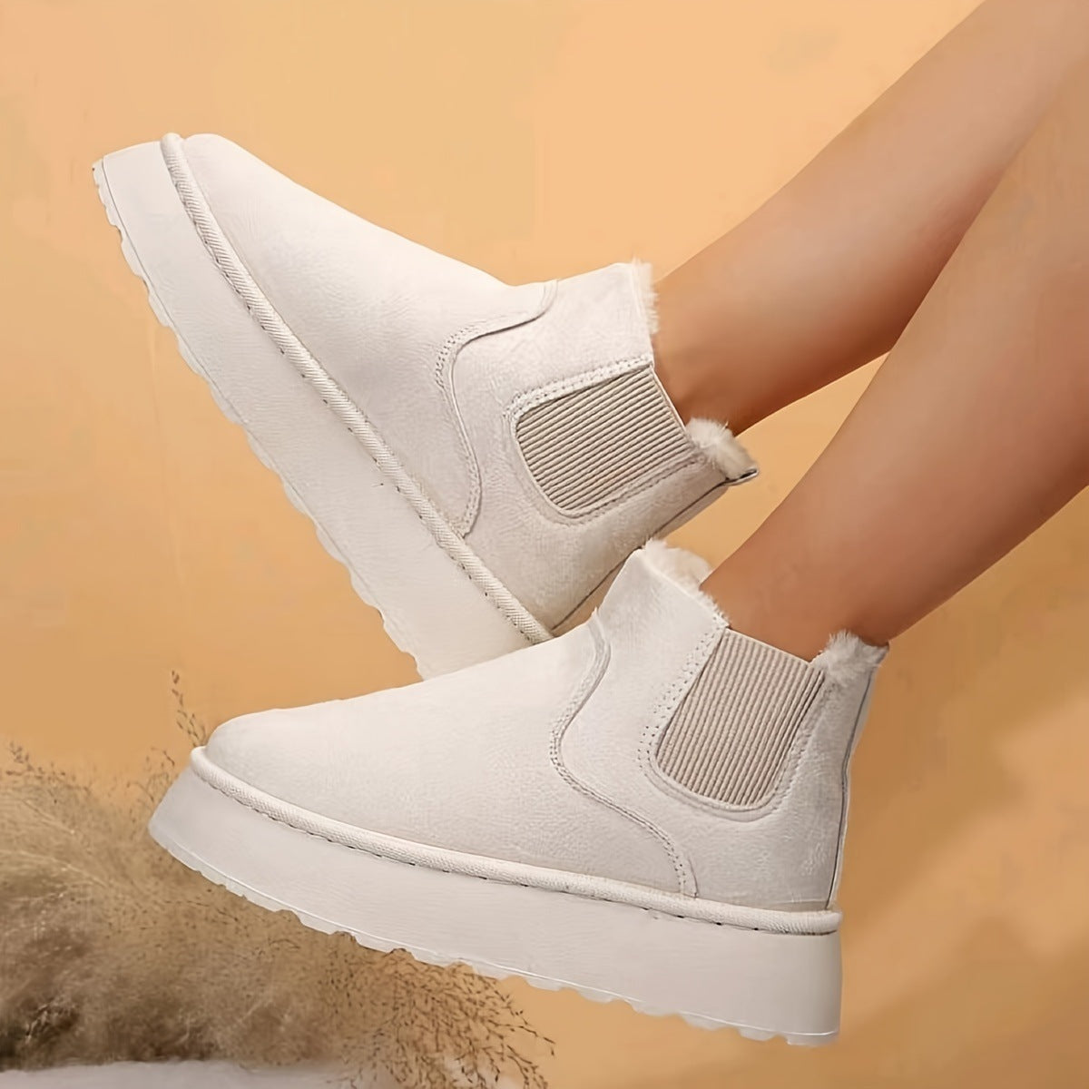Thick Soled Warm Winter Boots