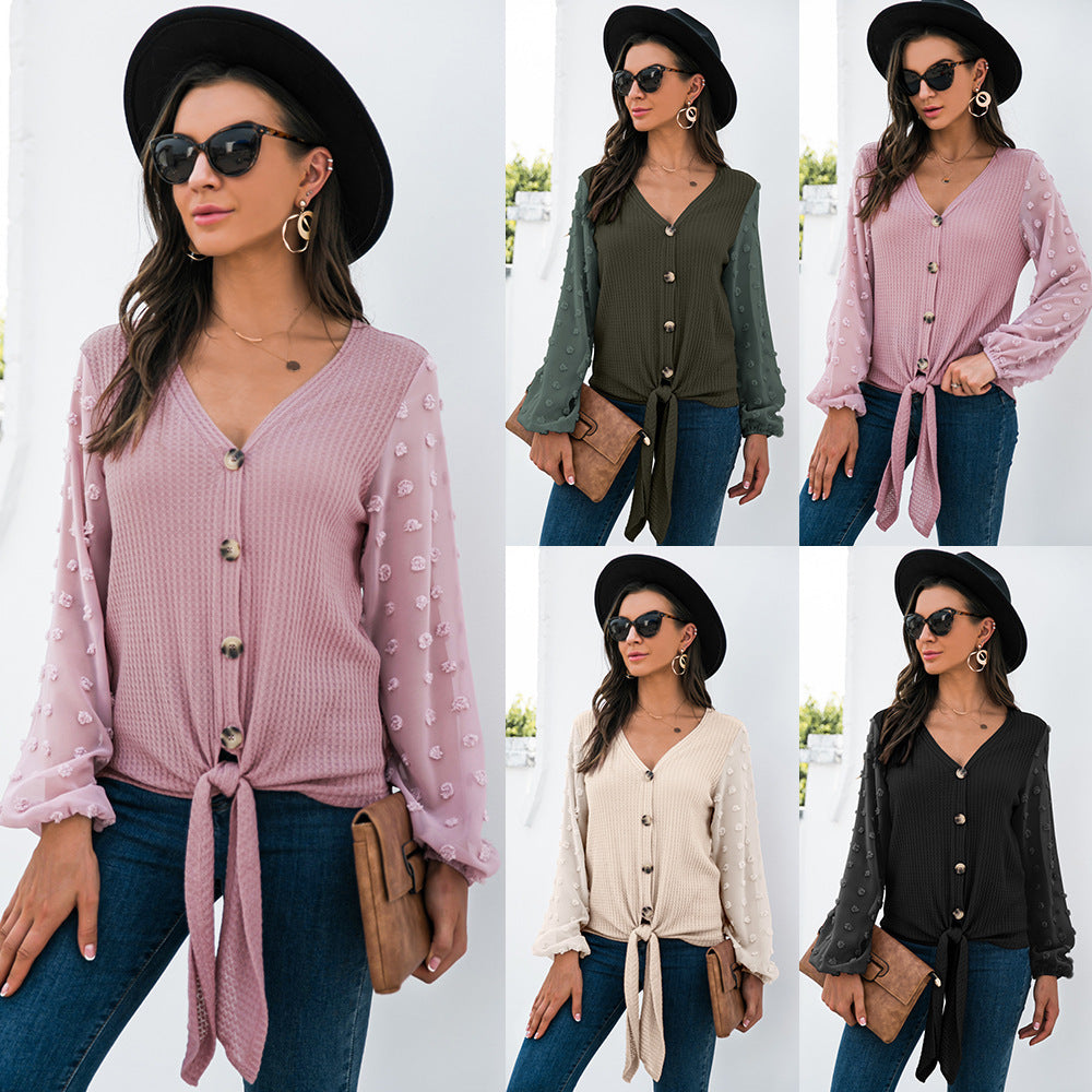 Stylishly Knitted Sweater Distinguished Outings