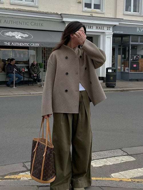 Manteau Court avec Doublure | Léa