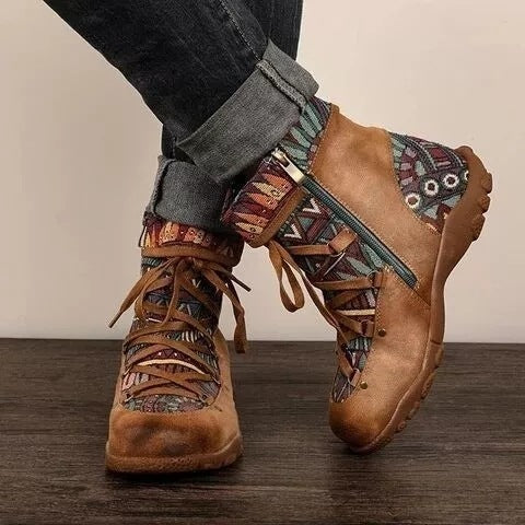 Durable Orthopedic Boots - Leather | Jade