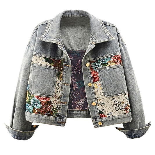 Kurze Jacke im Top-Stil